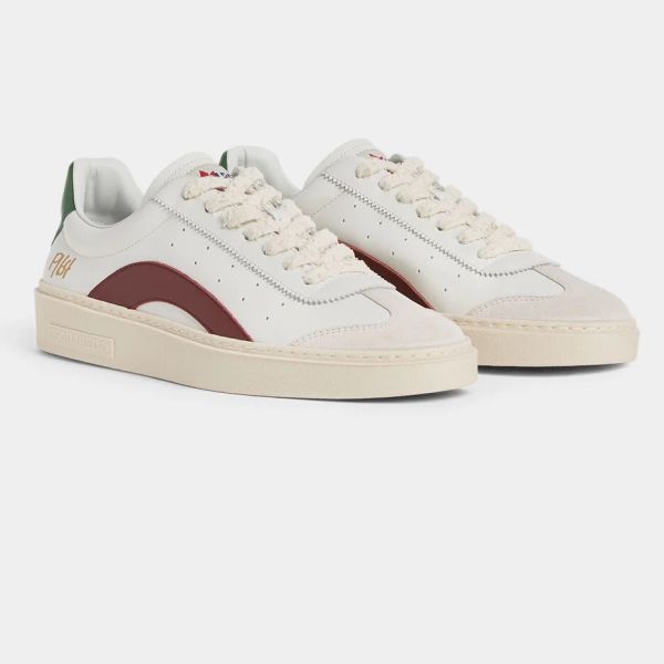 Dsquared2 Rider Sneaker Wit/Bordeaux/Groen