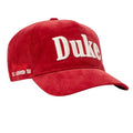 Duke + Dexter Duke Corduroy Cap Rood