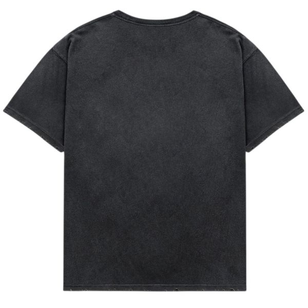 Duke + Dexter Plus Star Washed T-shirt Zwart