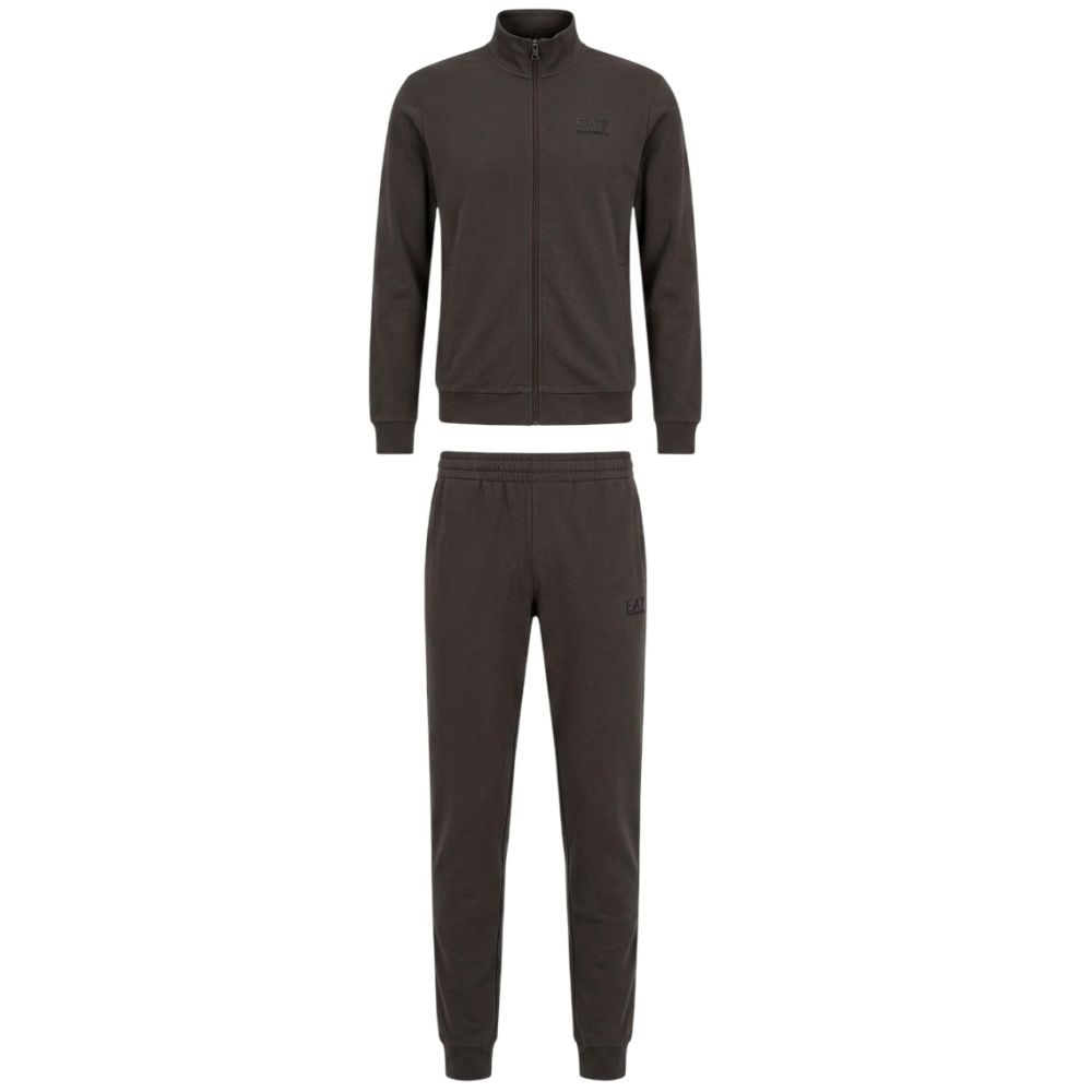 Emporio Armani Trainingsanzug Dunkelbraun