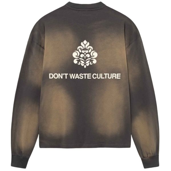 Don’t Waste Culture Fade Longsleeve T-shirt Grau