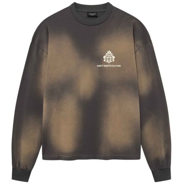 Don’t Waste Culture Fade Longsleeve T-shirt Grau