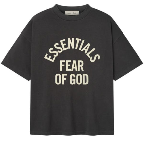 Fear Of God Essentials Campus 90's T-shirt Schwarz
