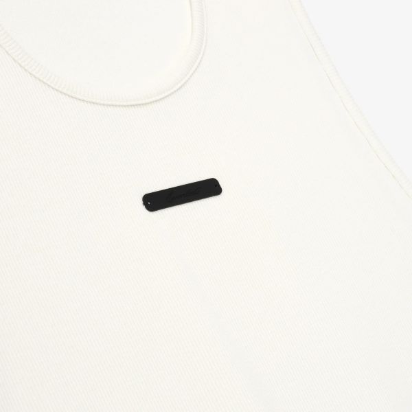 Fear Of God Essentials Rib Tank Top Off White