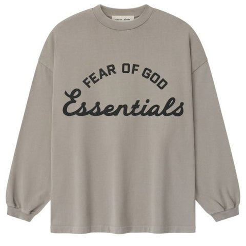 Fear Of God Essentials Training 90's Longsleeve T-shirt Grau