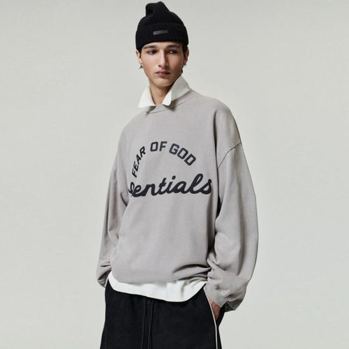 Fear Of God Essentials Training 90's Sweater Grijs