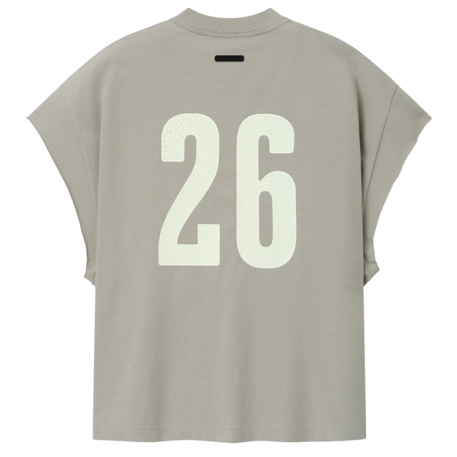 Fear Of God Essentials Cut Off 90's T-shirt Grau