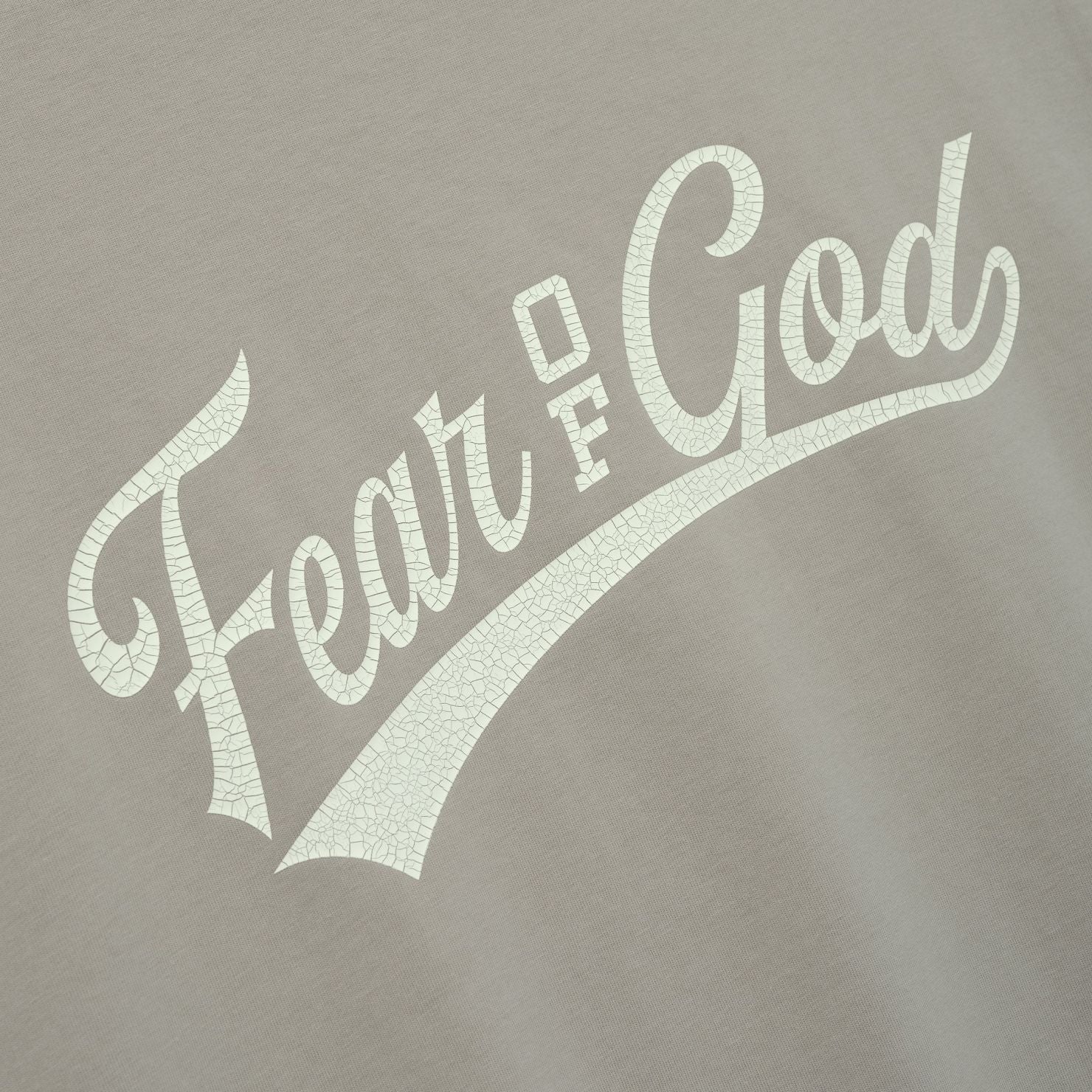 Fear Of God Essentials Cut Off 90's T-shirt Grau