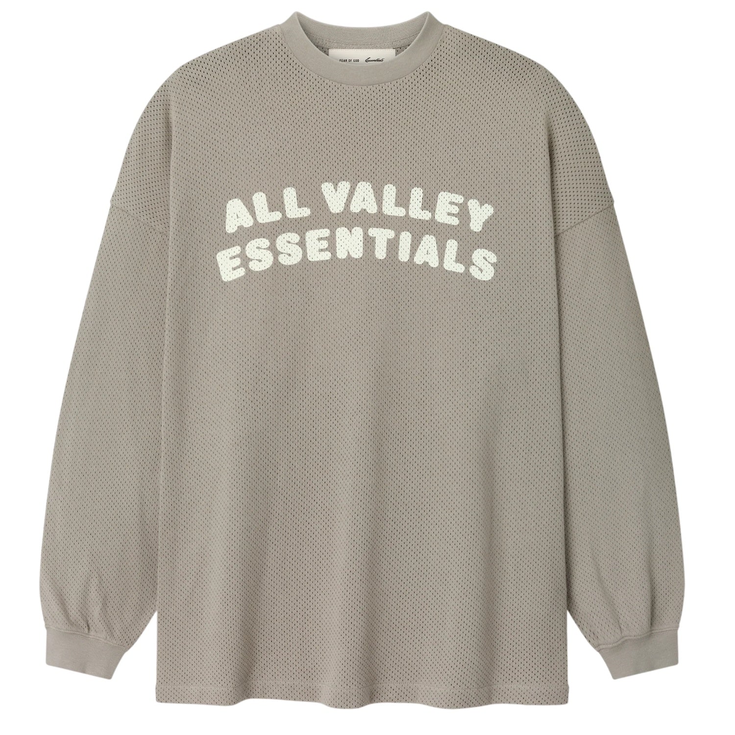 Fear Of God Essentials Merch Longsleeve T-shirt Grau