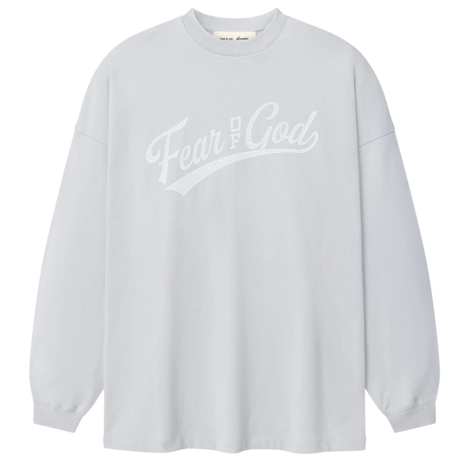 Fear Of God Essentials Merch Longsleeve T-shirt Hellblau