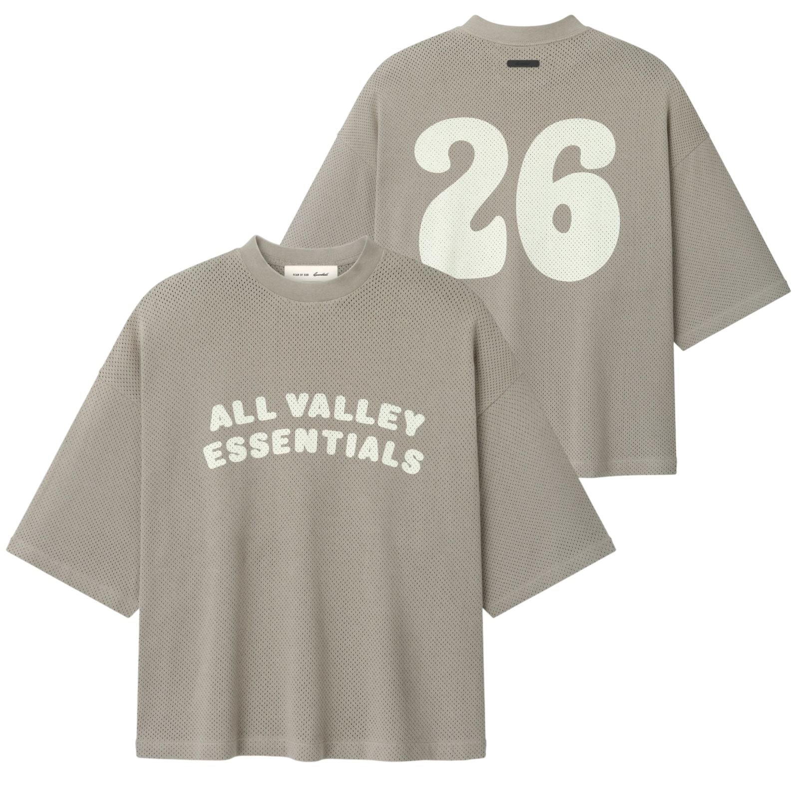 Fear Of God Essentials Merch T-shirt Grau
