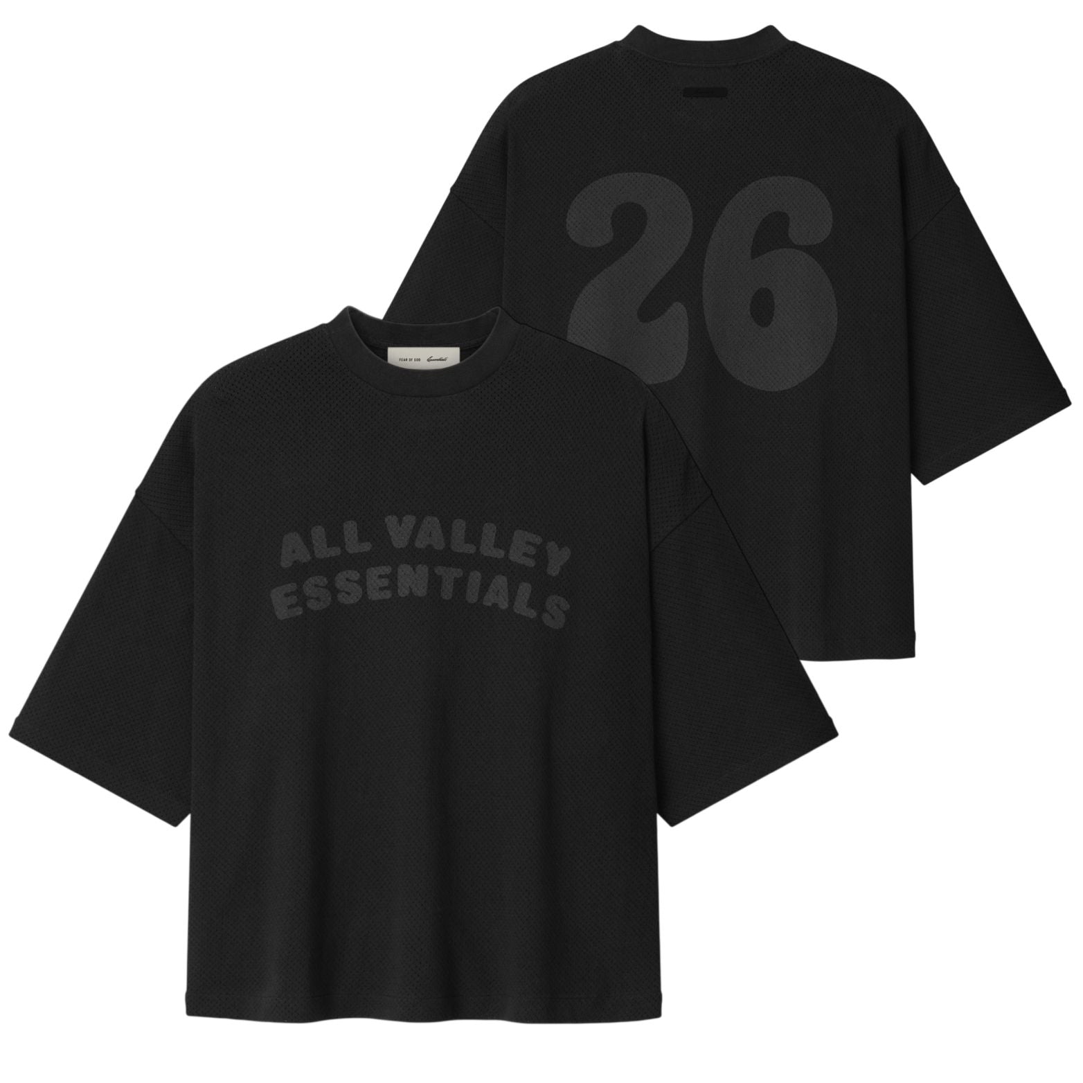 Fear Of God Essentials Merch T-shirt Schwarz