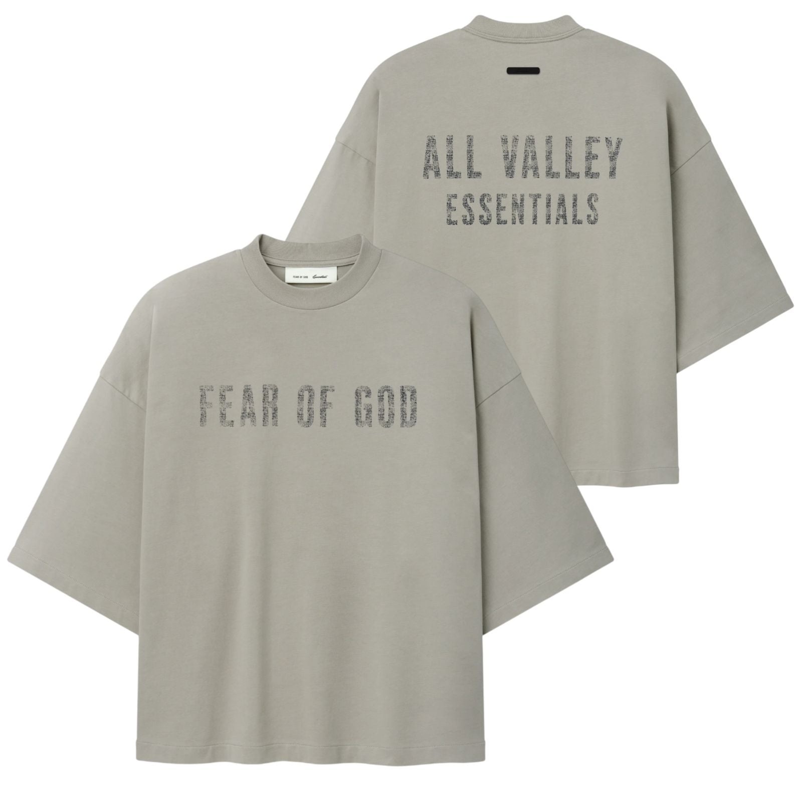 Fear Of God Essentials Merch T-shirt Grau