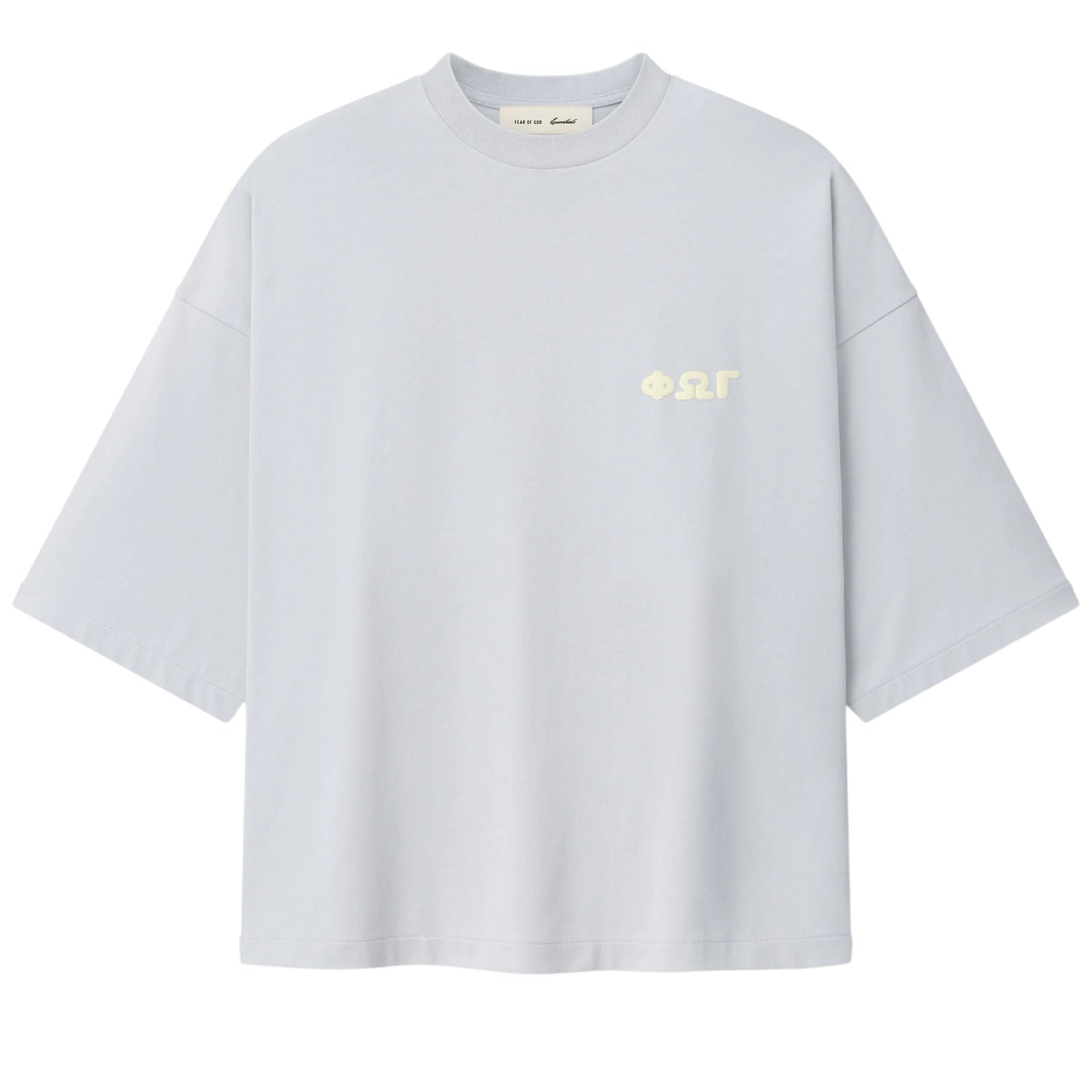 Fear Of God Essentials Merch T-shirt Hellblau