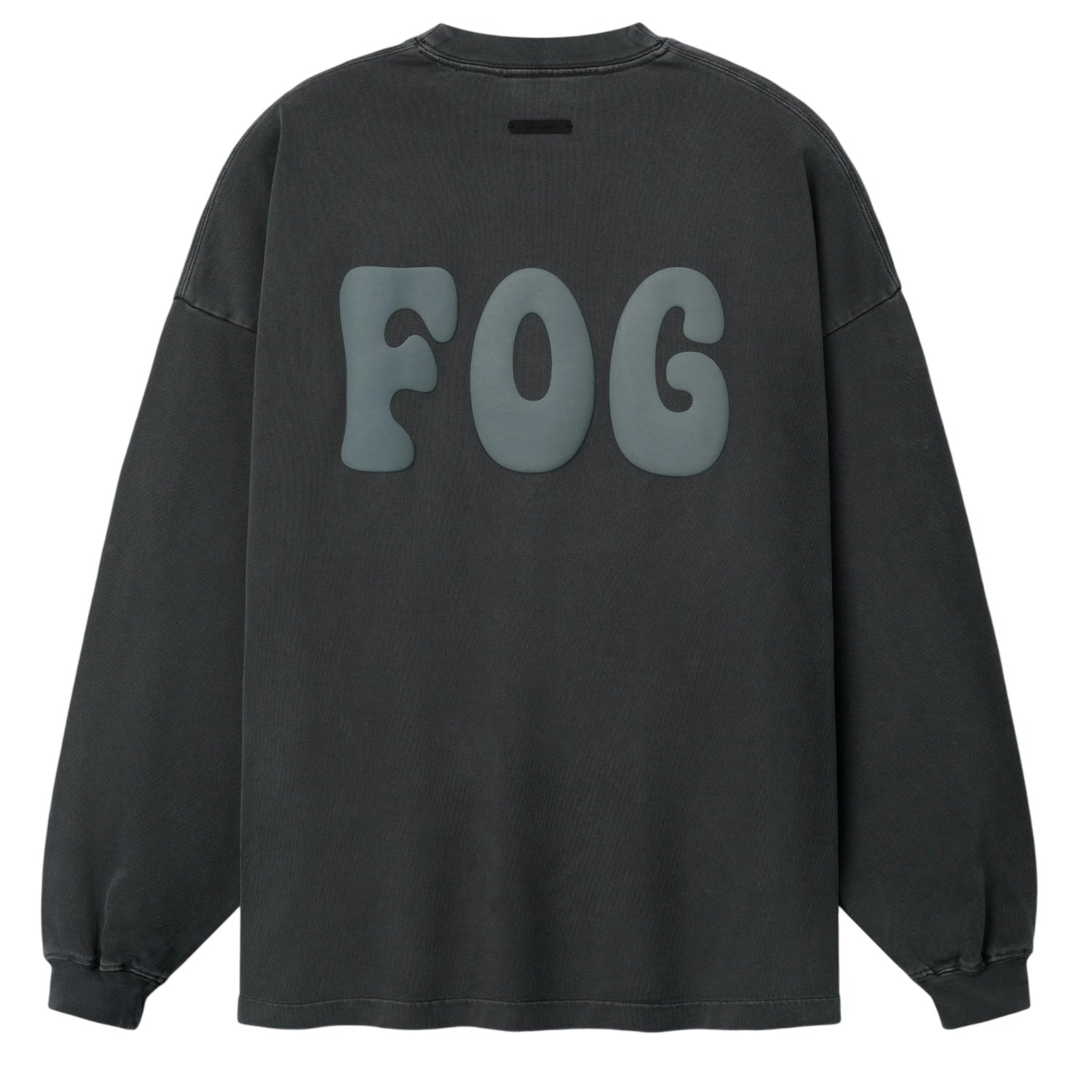 Fear Of God Essentials Merch Washed Longsleeve T-shirt Anthrazit