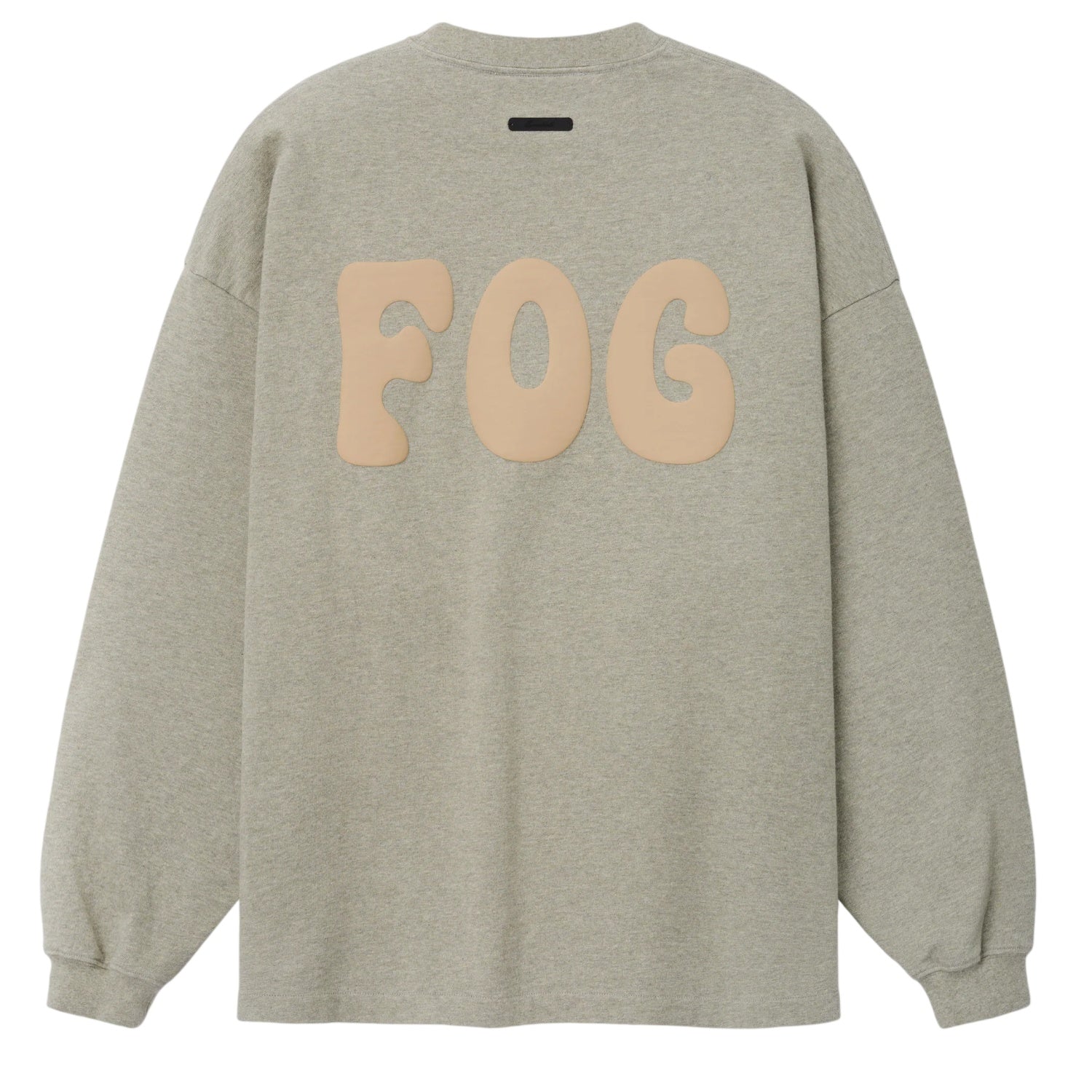 Fear Of God Essentials Merch Washed Longsleeve T-shirt Grau