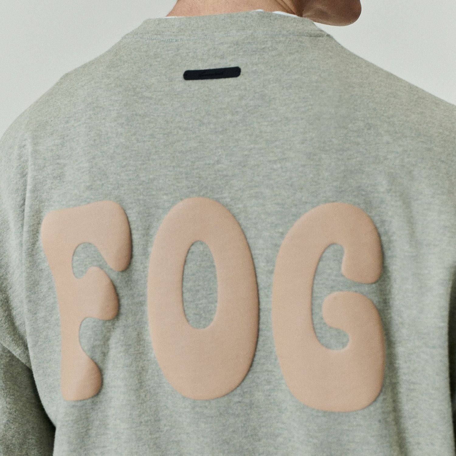 Fear Of God Essentials Merch Washed Longsleeve T-shirt Grau