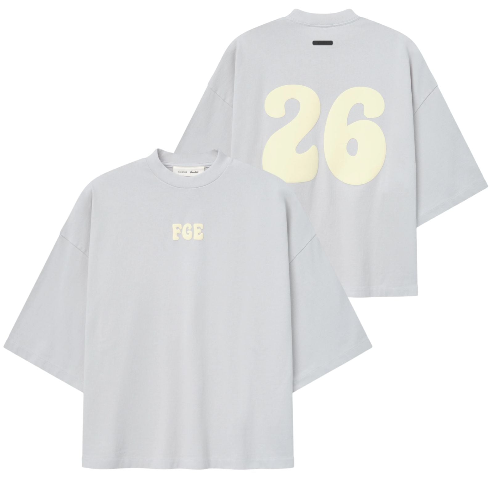 Fear Of God Essentials Merch Washed T-shirt Hellblau