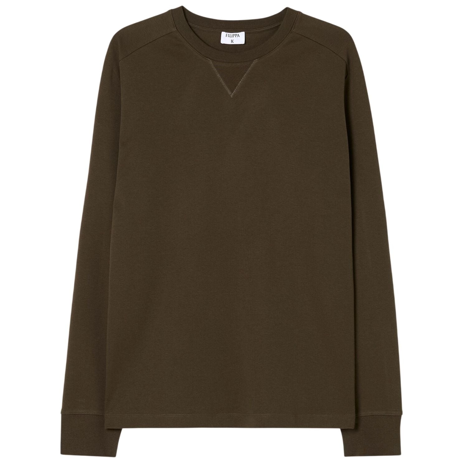 Filippa K Hammer Sleeve Pullover Dunkelgrün