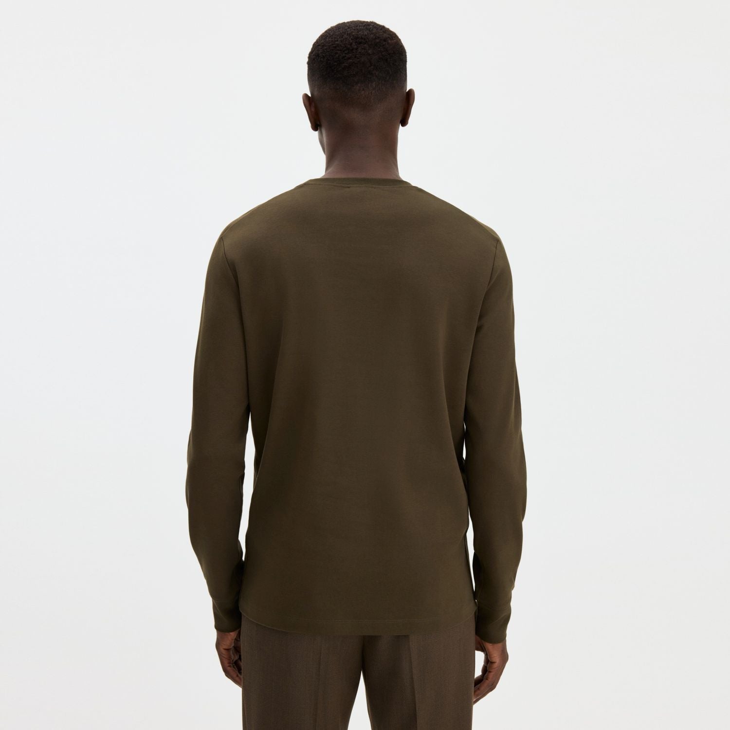 Filippa K Hammer Sleeve Pullover Dunkelgrün