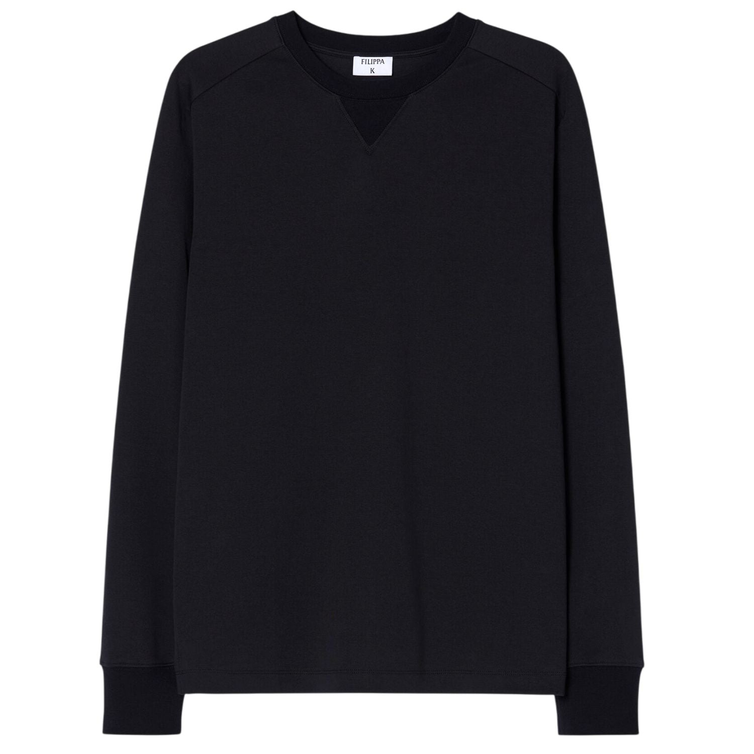 Filippa K Hammer Sleeve Pullover Schwarz