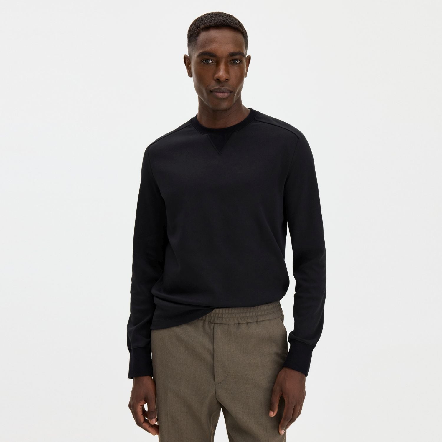 Filippa K Hammer Sleeve Pullover Schwarz