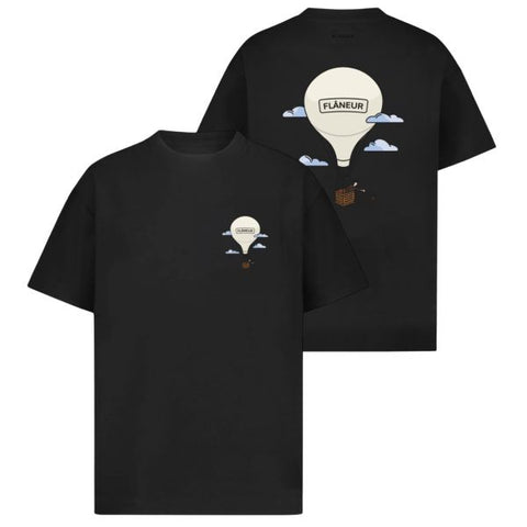 Flâneur Aéronautique T-shirt Schwarz