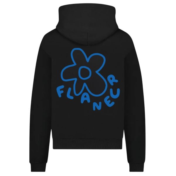 Flâneur Blossom Hoodie Zwart
