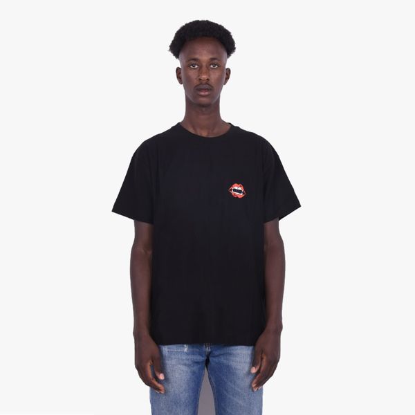 flaneur homme lips t-shirt zwart