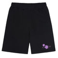 Flâneur Organic Flower Korte Broek Zwart/Roze