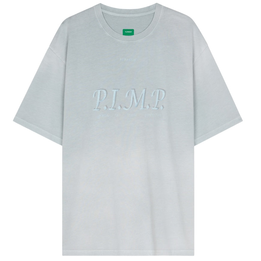 Flâneur P.I.M.P T-shirt Licht Blauw