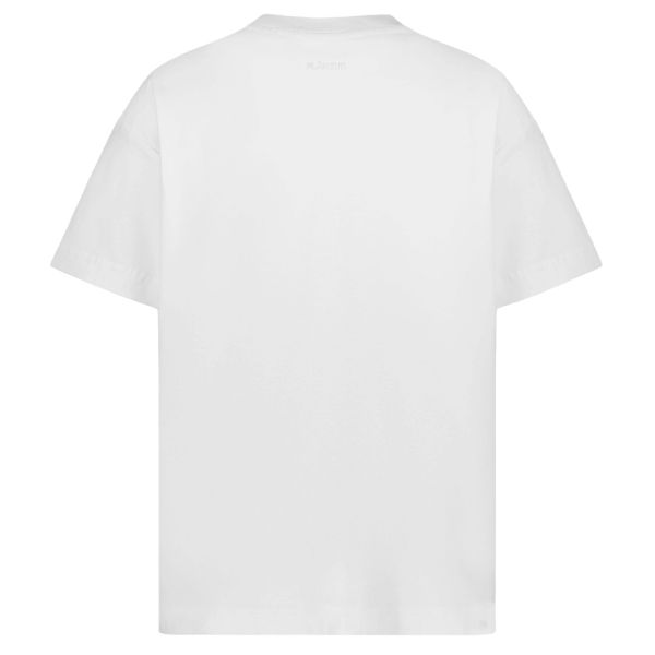 Flâneur Printed Logo T-shirt Wit