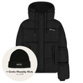 Flâneur Signature-Puffer Schwarz