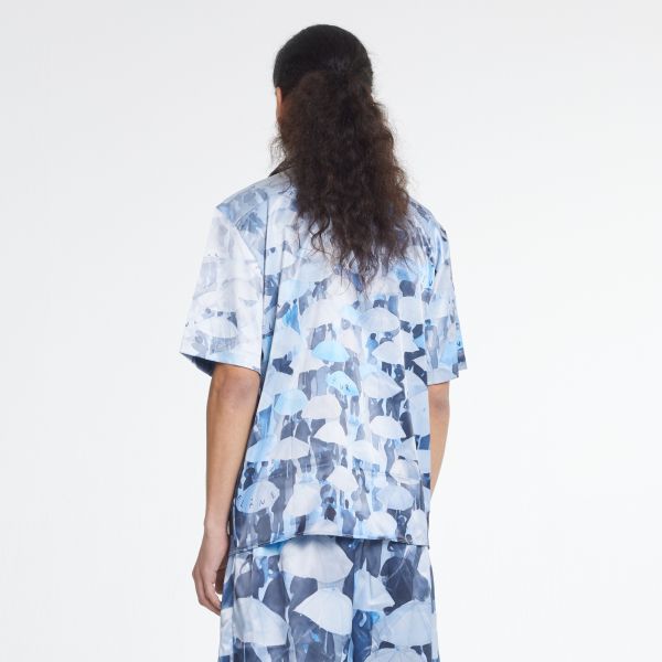 Flâneur Umbrella Overhemd Blauw
