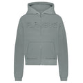 Flâneur Embossed Zip-Up Weste Dunkelblau