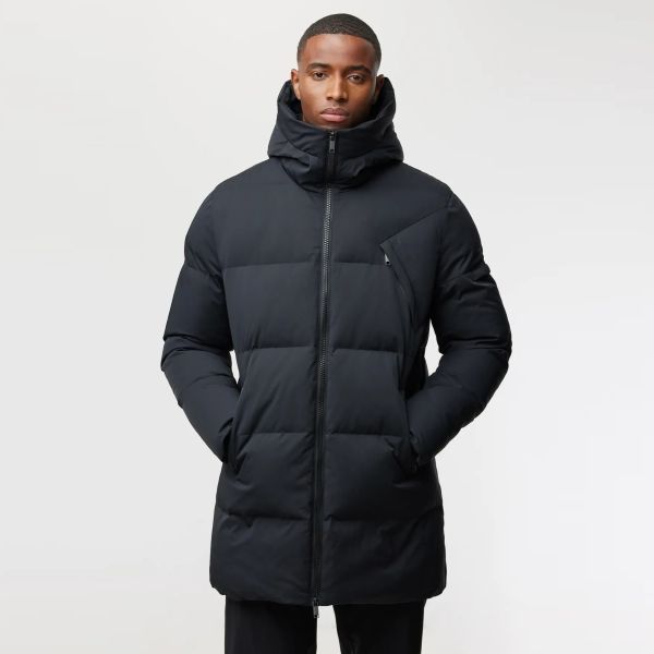 Genti Chris Parka Zwart