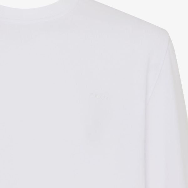 Genti Logo Longsleeve T-shirt Wit