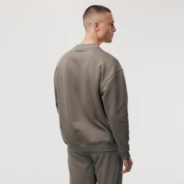 Genti Logo Sweater Bruin
