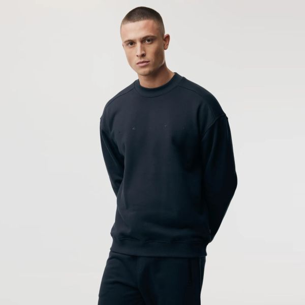 Genti Logo Sweater Navy