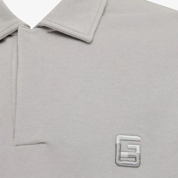 Genti Monogram Longsleeve Polo Grijs