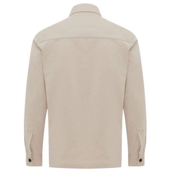 Genti Oaks Overshirt Beige