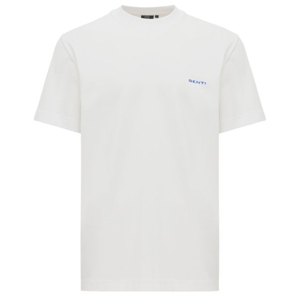 Genti Artistic T-shirt Wit