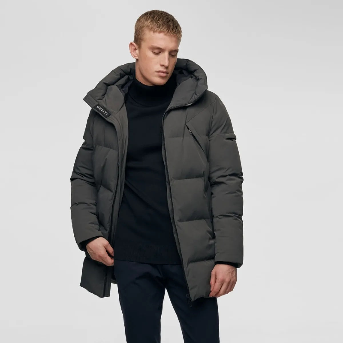 Genti Chris Parka Anthrazit