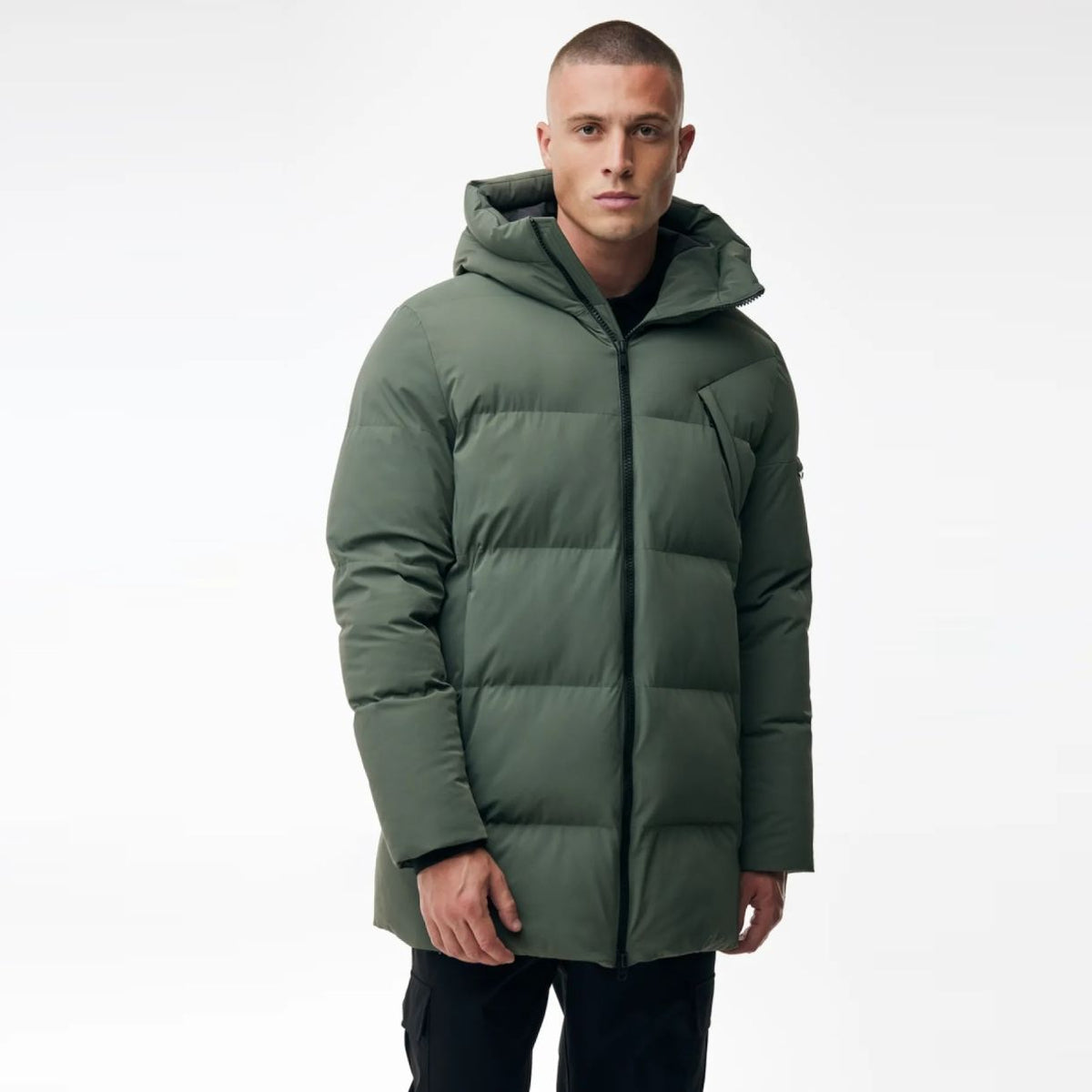 Genti Chris Parka Grün