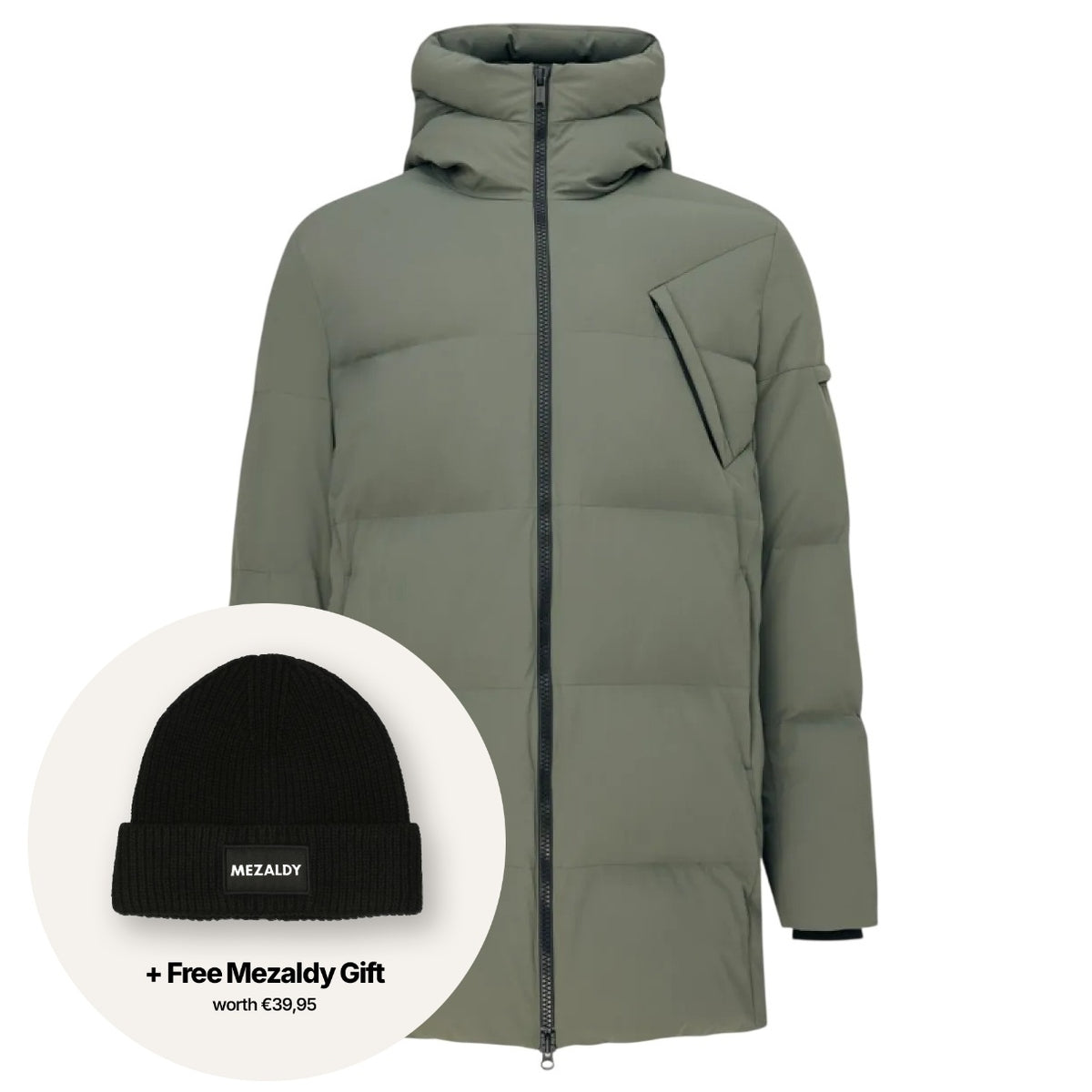 Genti Chris Parka Grün