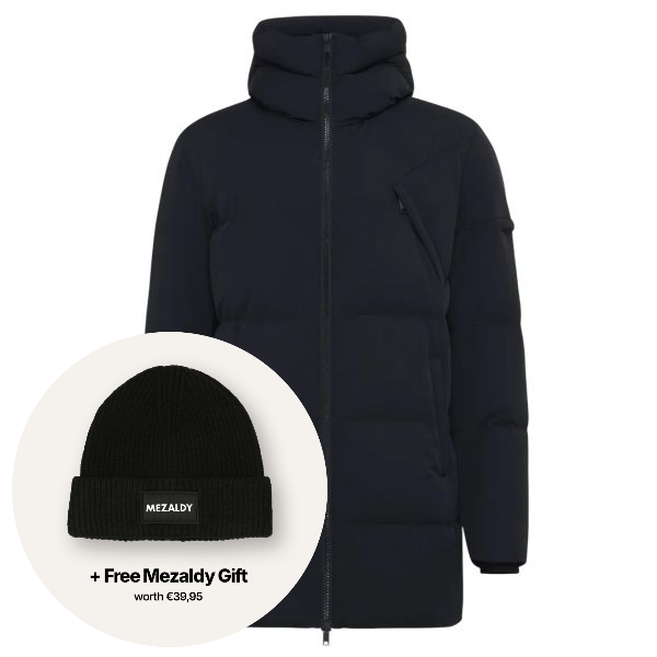 Genti Chris Parka Schwarz