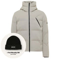 Genti Cross Puffer Beige