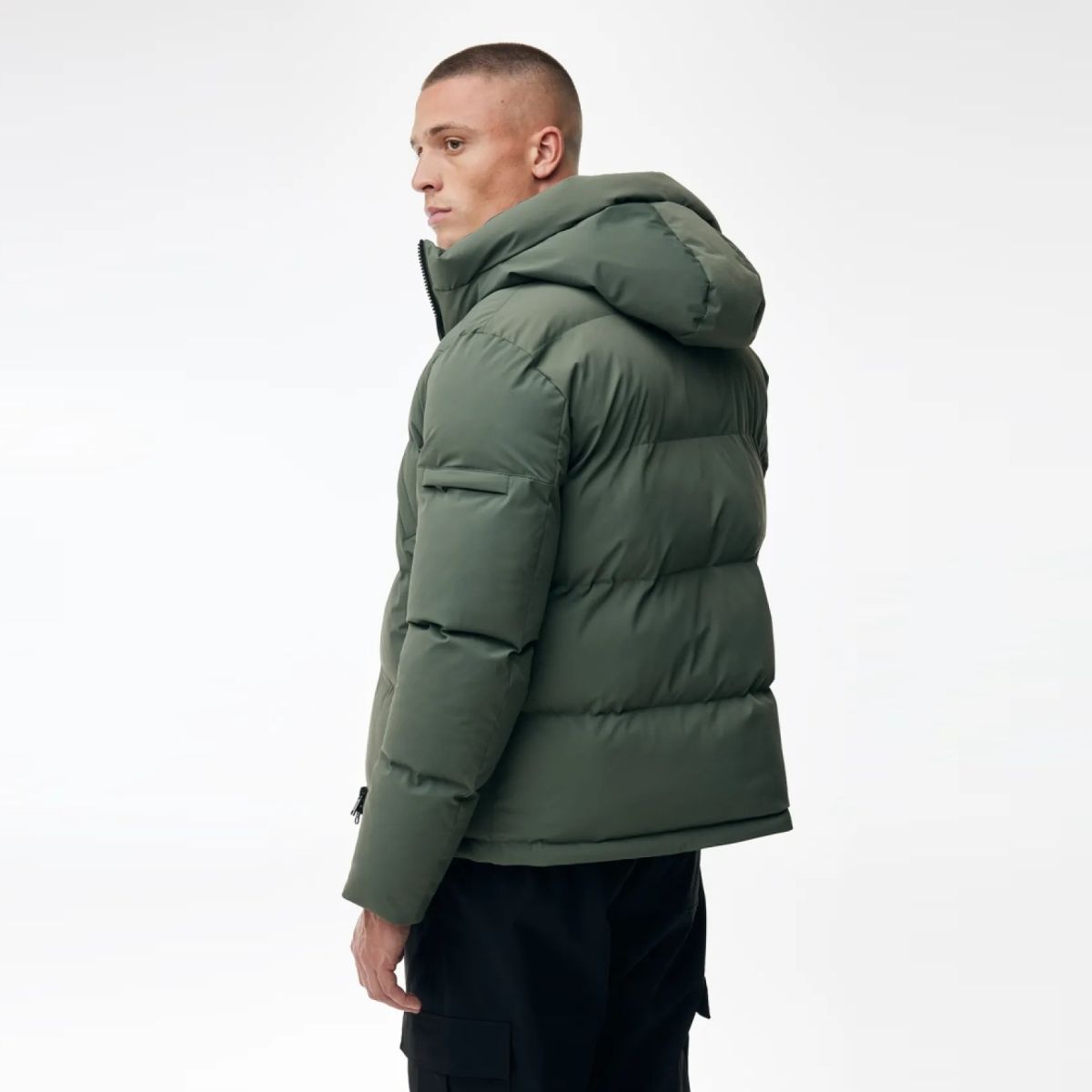 Genti Cross Puffer Grün