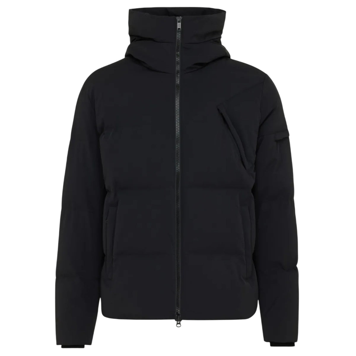 Genti Cross Puffer Schwarz