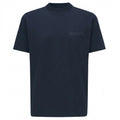 Genti Embroidered Logo T-shirt Marine